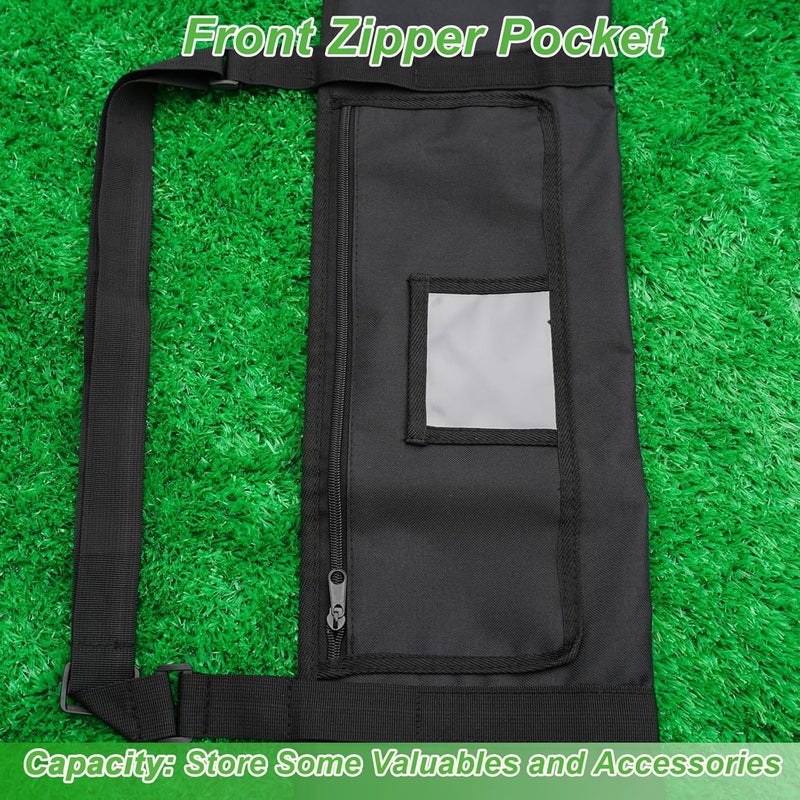 CORECISE Color Guard Flag Bag,Equipment Storage Bag for Flag Rifle Saber,Color Guard flag and pole set Bag for Marching Band and Winter Guard - Image 4